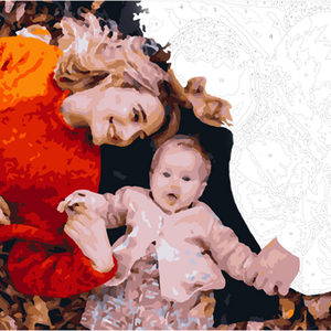 Custom Paint by Numbers 28x20 - $ 49.87